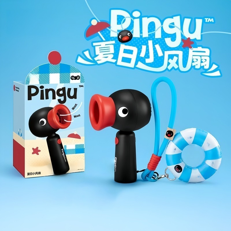 Office Furniture Table - Novo Ventilador Portátil Pingu Penguin Recarregável