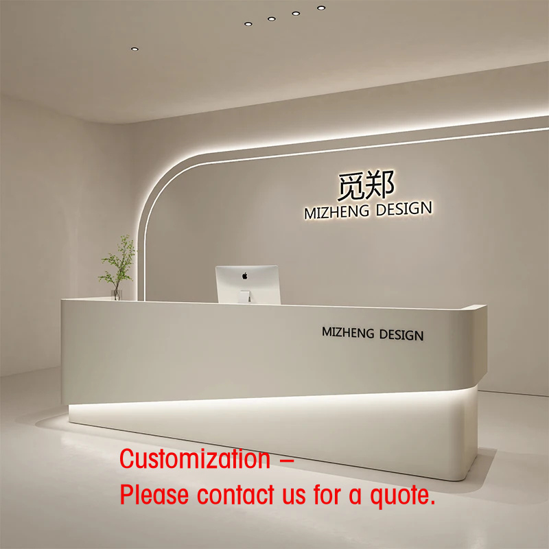 Reception Desk Counter - Balcão de Recepção Moderno e Simples