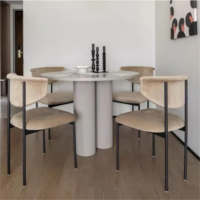 Office Furniture Factory - Cadeira de Jantar Moderna de Metal
