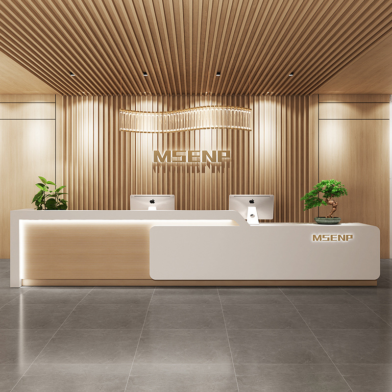 Reception Desk Counter - Contadores de checkout modernos de alta