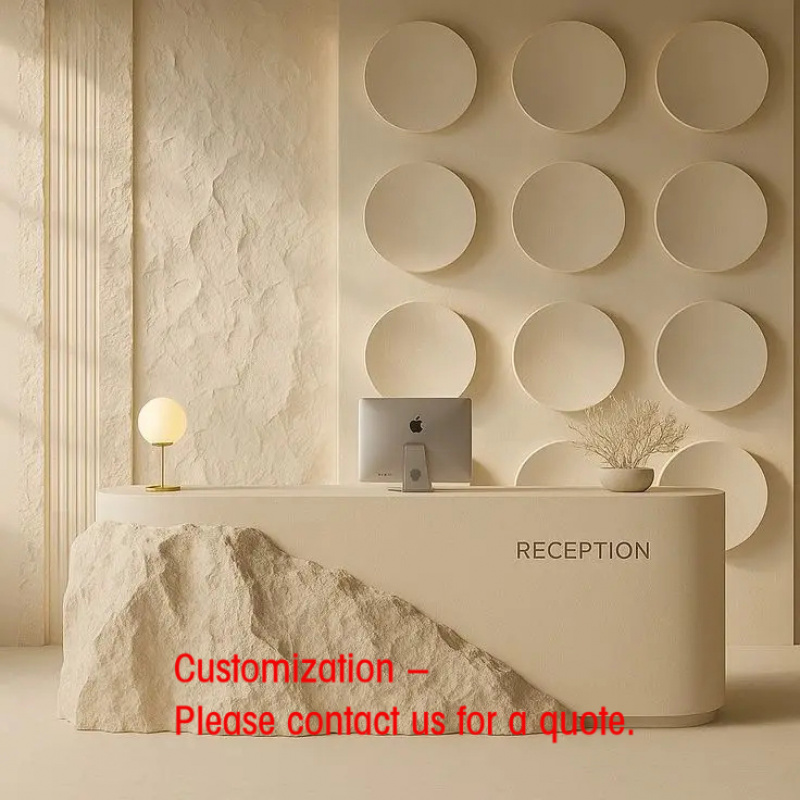 Reception Desk Counter - Balcão de Recepção Personalizado com Design