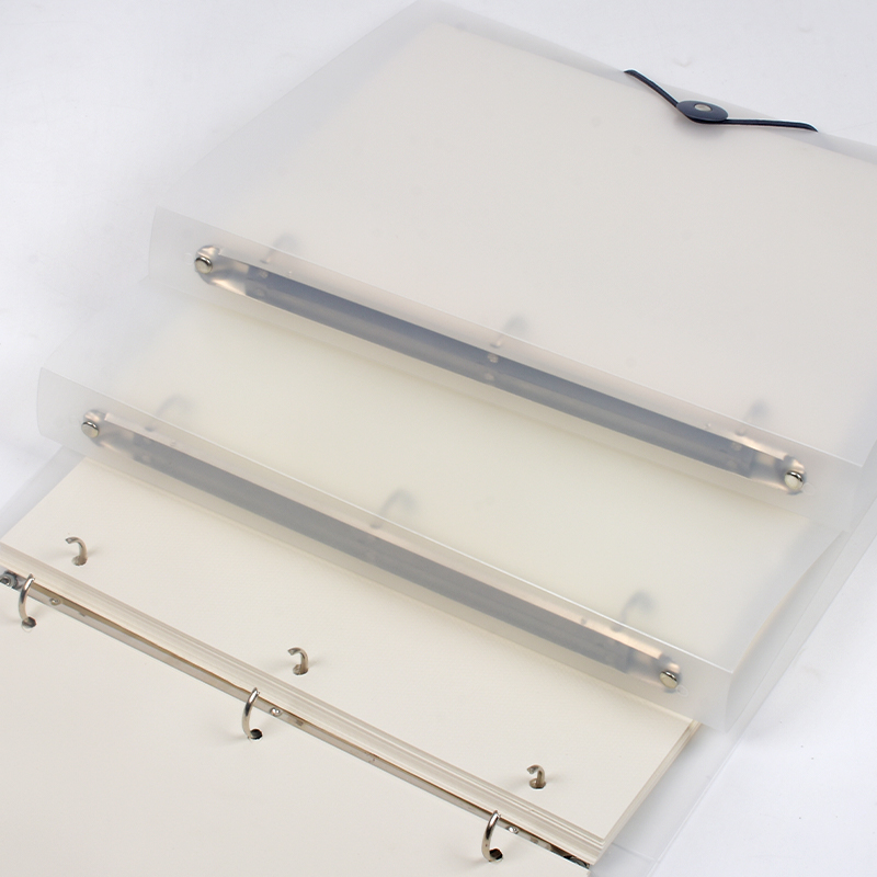 Pasta Organizadora Transparent - Binder Storage Box avaliação e preço