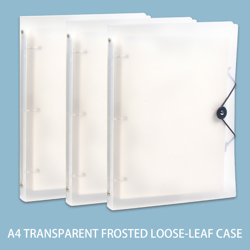 Pasta Organizadora Transparent - Binder Storage Box avaliação e preço
