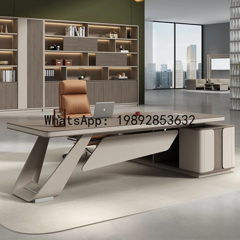 Mesa executiva H5.18, mesa de  - Office Furniture Table avaliação e preço