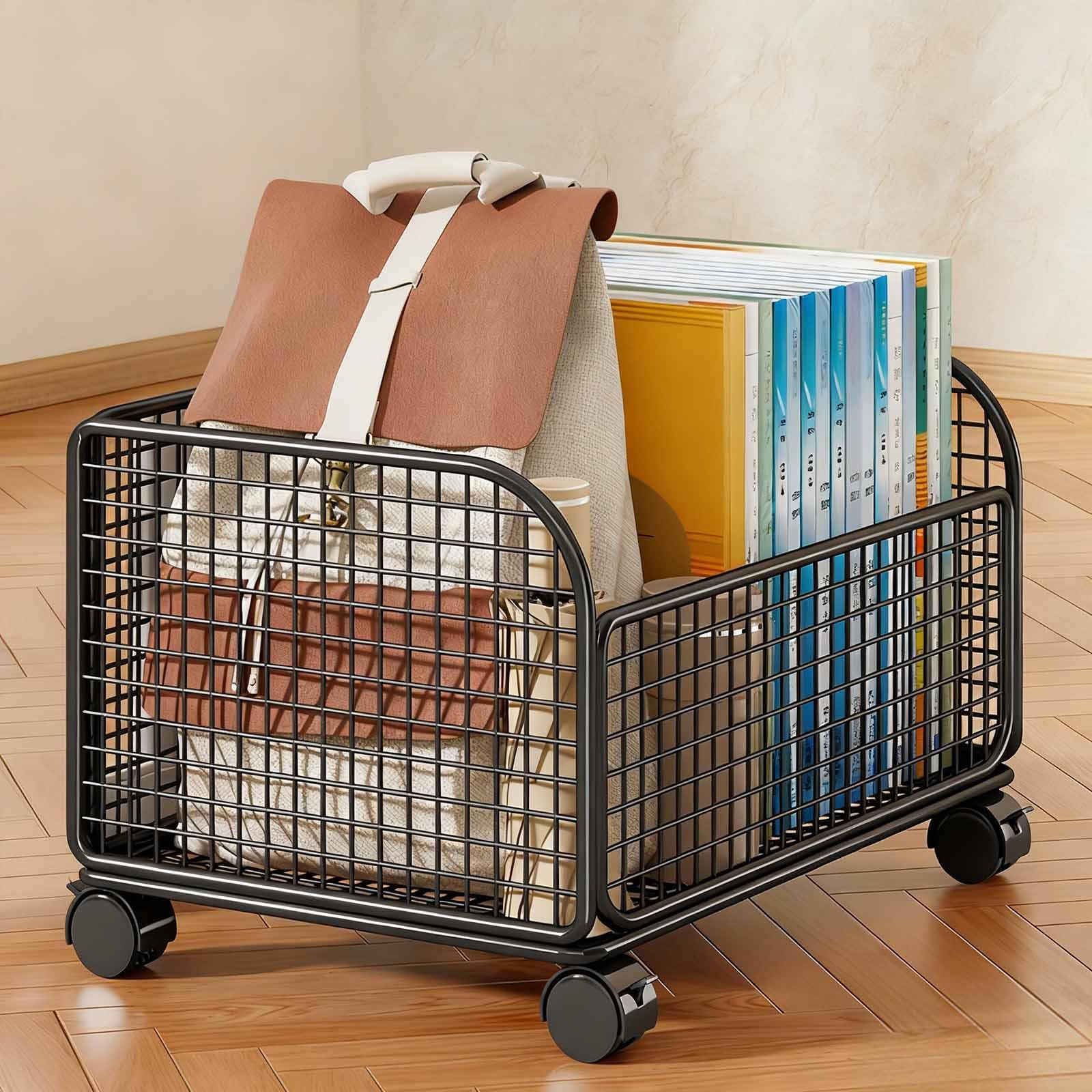 Carrinho Organizador de Arquiv - Book Cart Rolling avaliação e preço