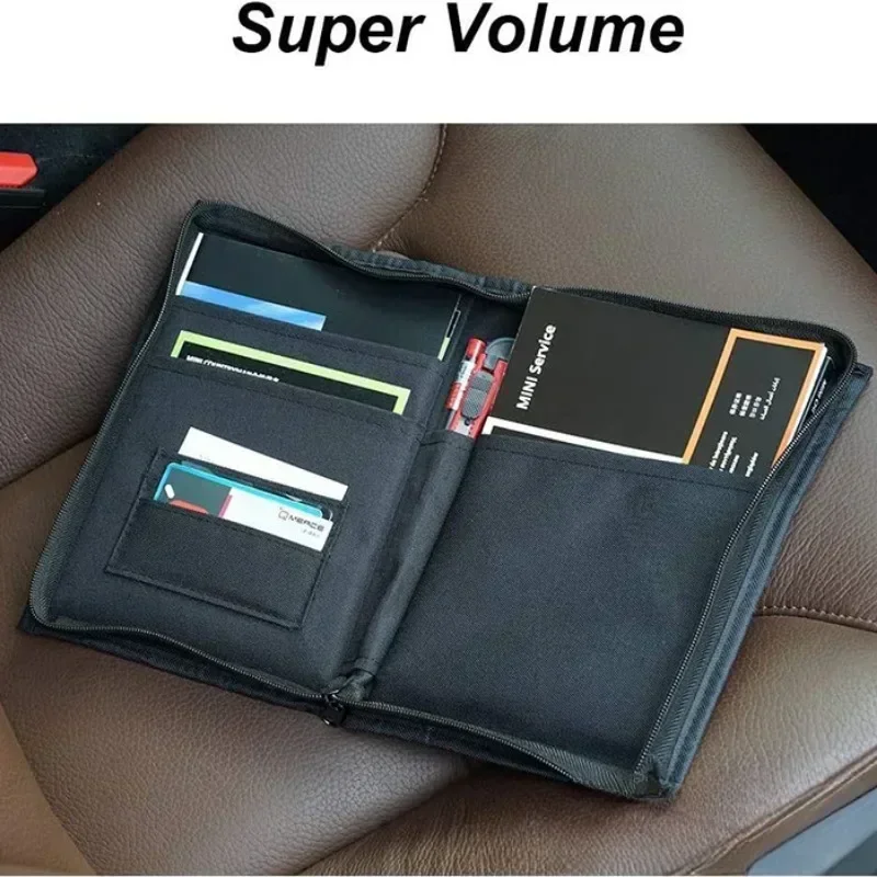 Interior do carro estiva saco  - Binder Storage Box avaliação e preço