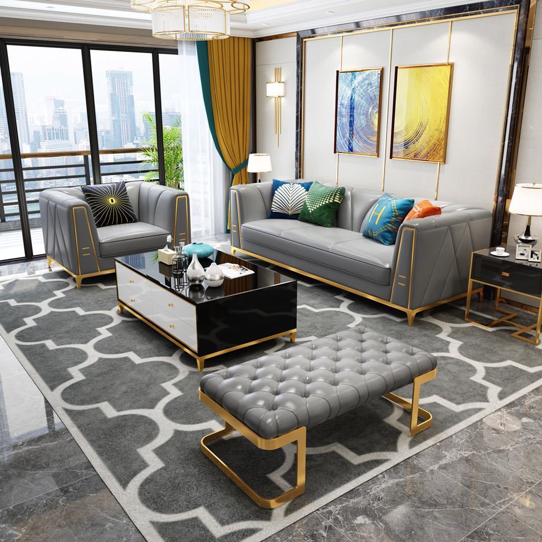 Conjunto de Sofá Minimalista p - Office Furniture For Sale avaliação e preço