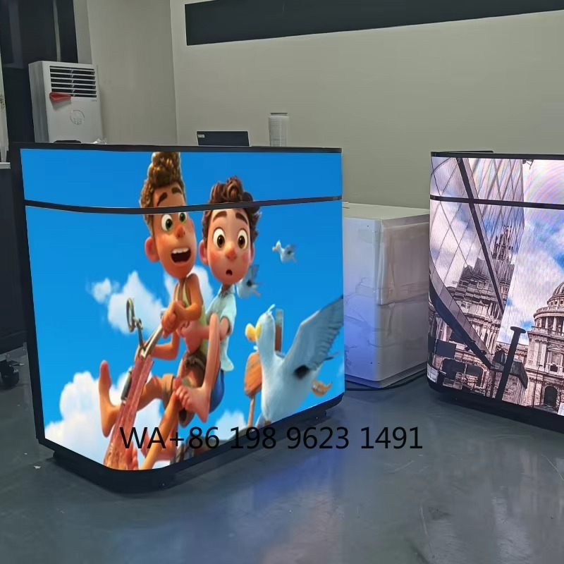 Nova tela de LED dinâmica com  - Reception Desk Counter avaliação e preço