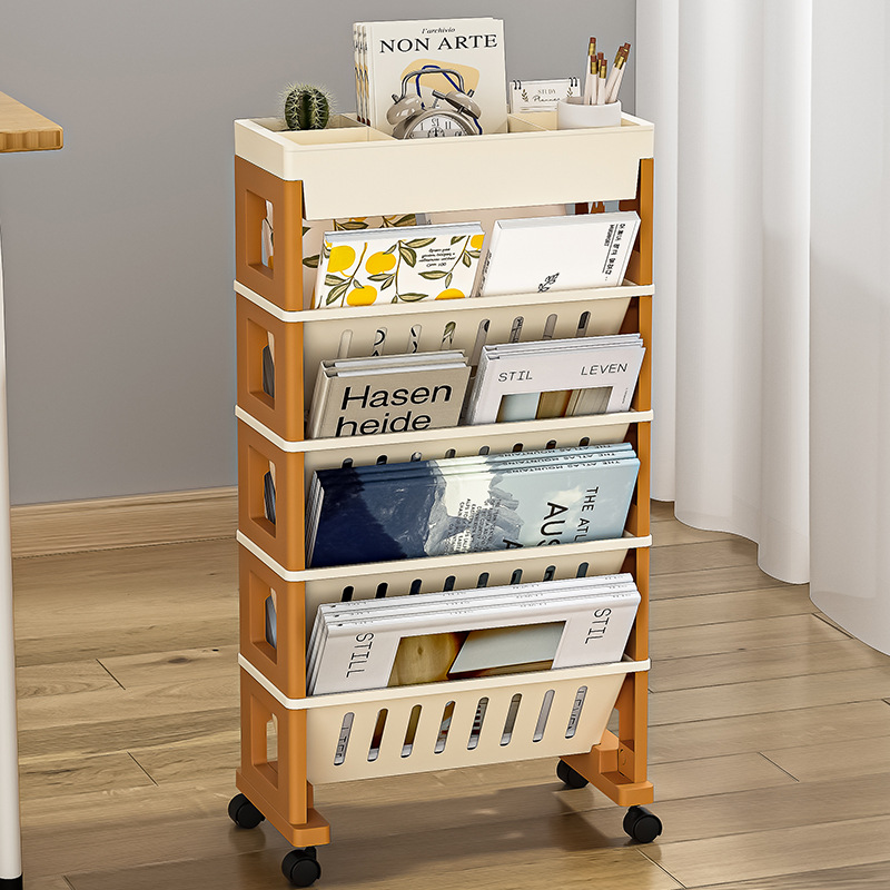 Carrinho de Armazenamento com  - Book Cart Rolling avaliação e preço