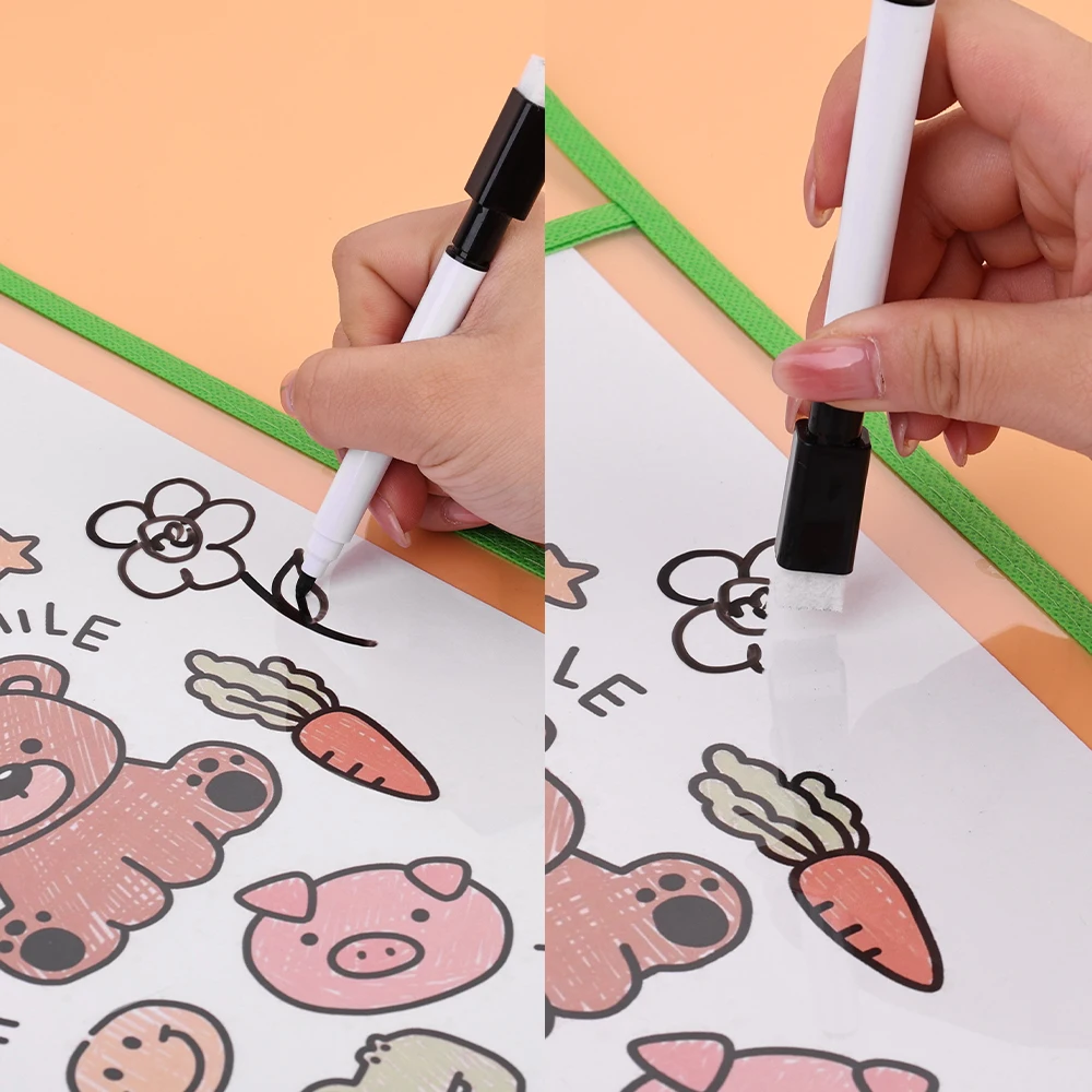 Reutilizáveis Dry Erase Pocket - Binder Storage Box avaliação e preço
