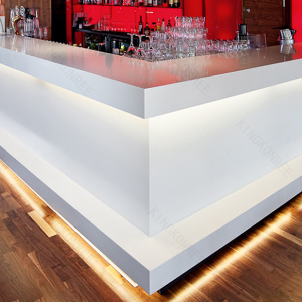 Balcão de Bar LED Translucido  - Reception Desk Counter avaliação e preço