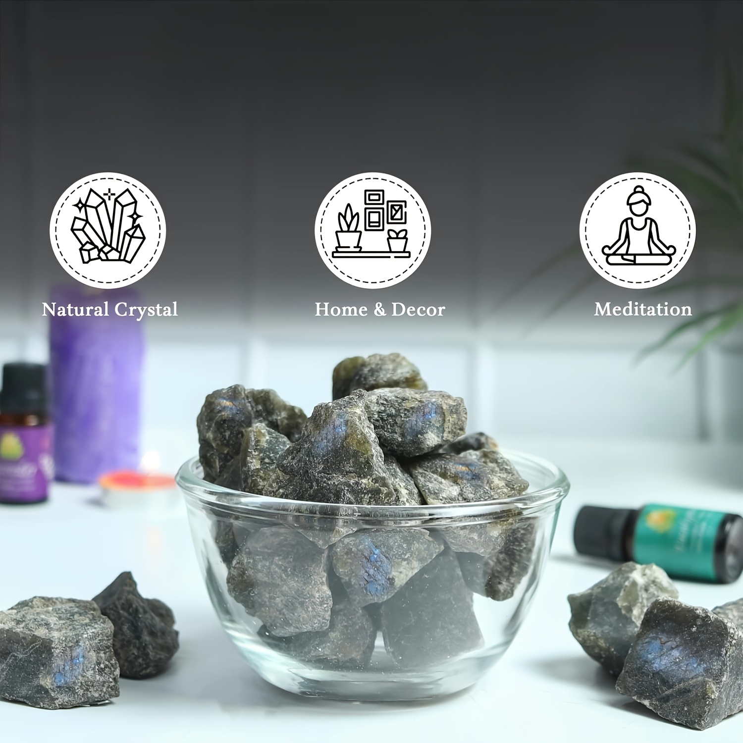 Pedra labradorite natural com  - Office Furniture In China avaliação e preço