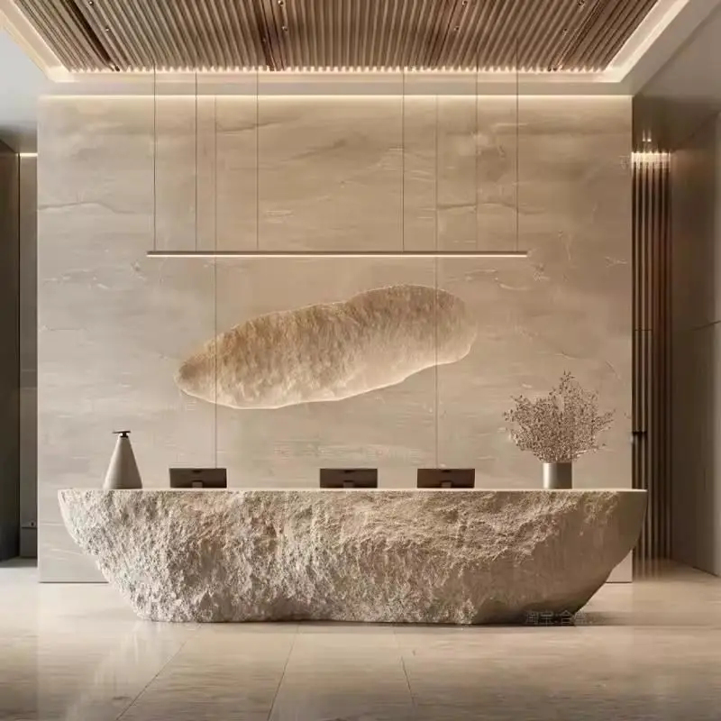 Balcão de Recepção Personaliza - Reception Desk Counter avaliação e preço