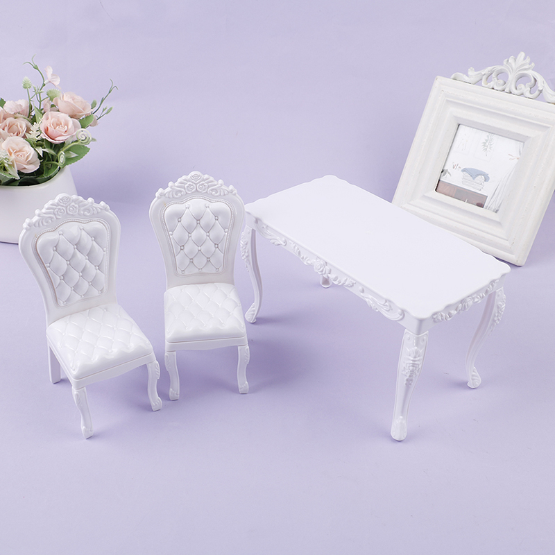 Casa de bonecas 1:6 móveis de  - Office Furniture Table avaliação e preço