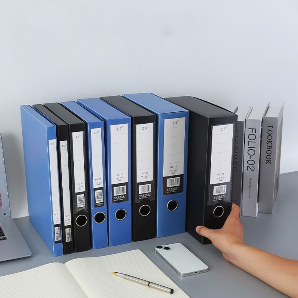 Pasta de arquivo multifunciona - Binder Storage Box avaliação e preço