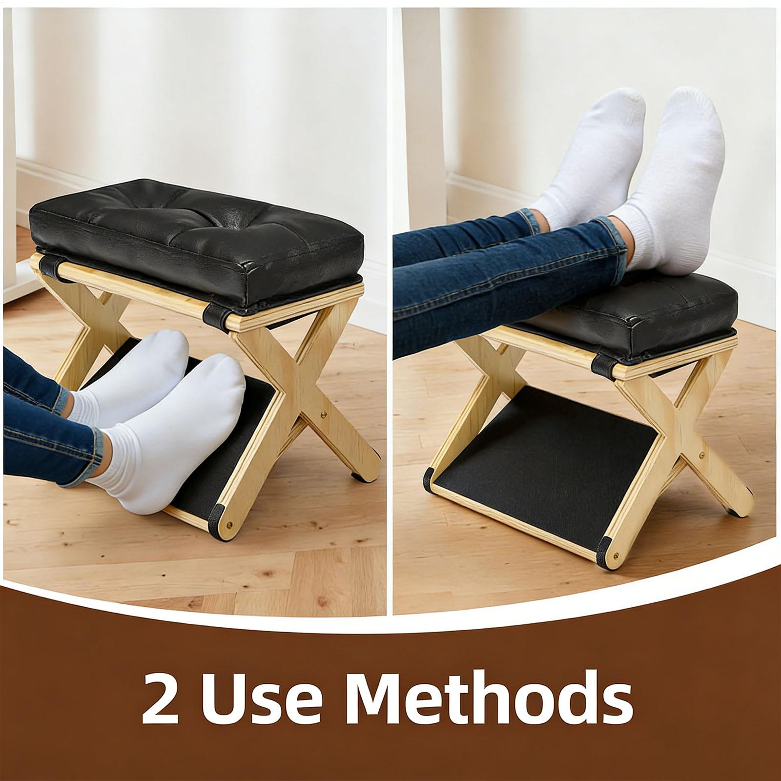 Descanso para os Pés de Madeir - Office Furniture For Sale avaliação e preço