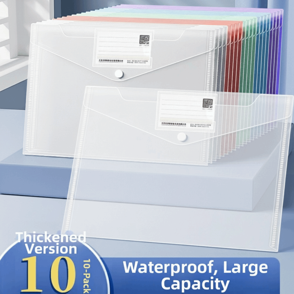 10 unidades de pastas de arqui - Binder Storage Box avaliação e preço