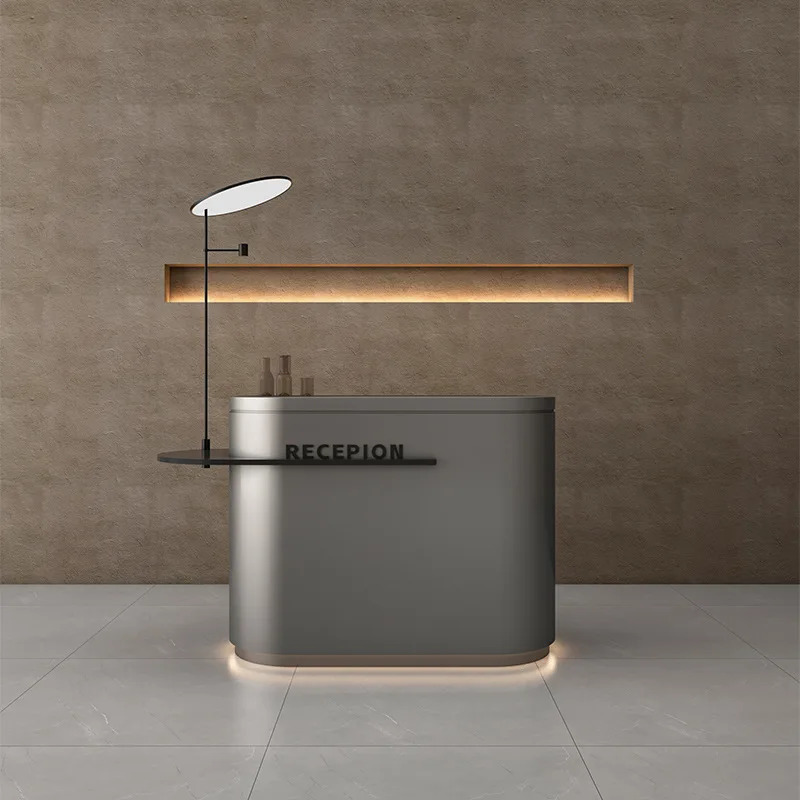 Recepção Minimalista Nórdica P - Reception Desk Counter avaliação e preço